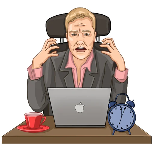 🥴 Стикер «Just_Secretary» для Telegram