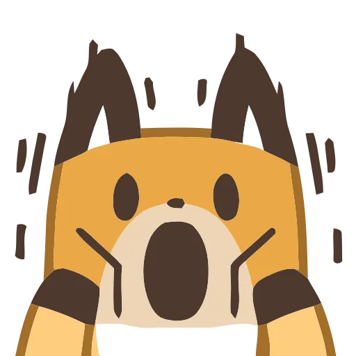 😱 Эмодзи «Just a Fox» для Telegram