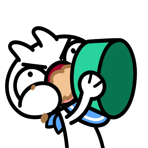 🤩 Стикер «Кот как кот» для Telegram