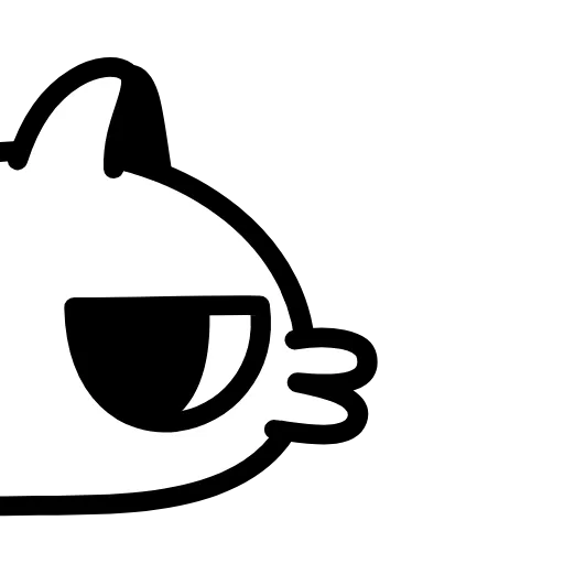 🤩 Стикер «Кот как кот» для Telegram