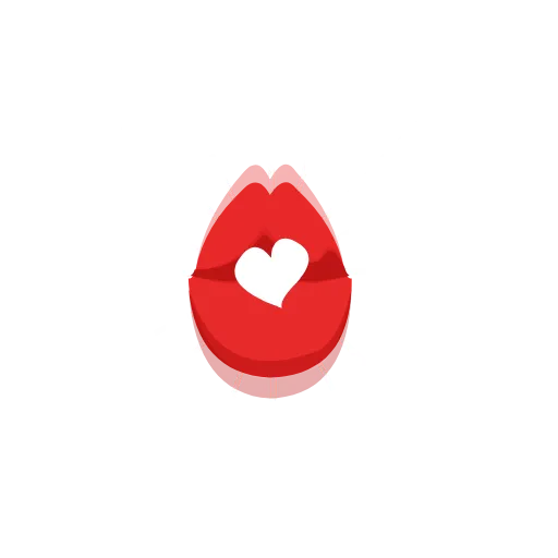 👄 Стикер «Just Love» для Telegram