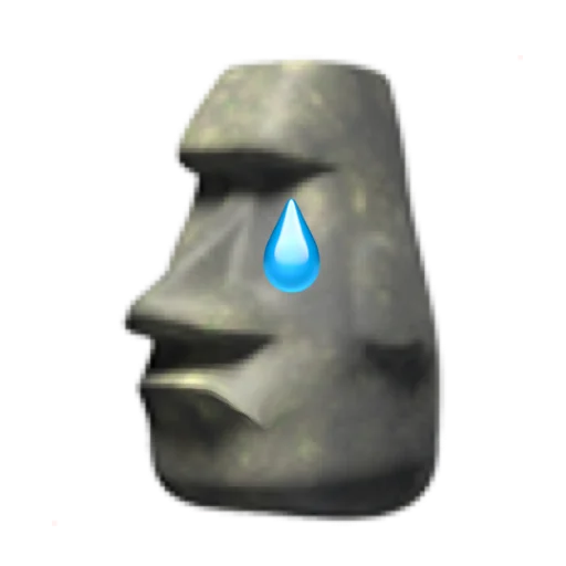 😢 Стикер «just stone» для Telegram