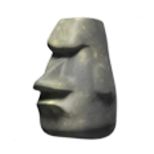 😡 Стикер «just stone» для Telegram