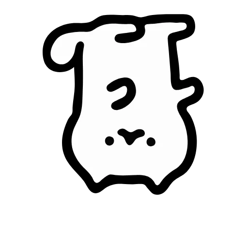 🤪 Стикер «Just White C» для Telegram