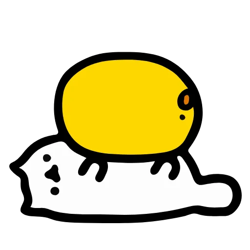💛 Стикер «Just White C» для Telegram