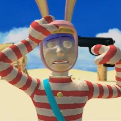 💀 Стикер «Popee the Performer» для Telegram