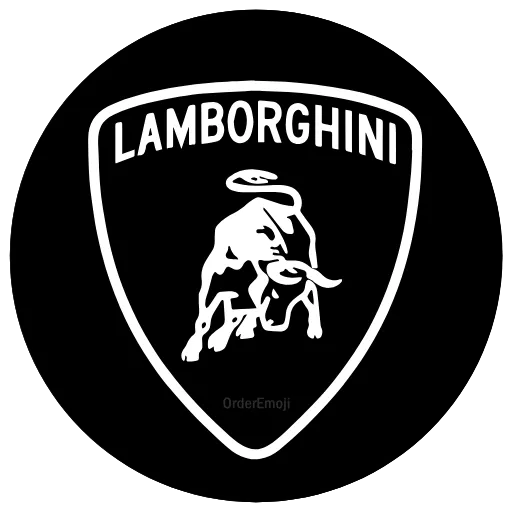 🚗 Эмодзи «Round #logo #cars #status» для Telegram