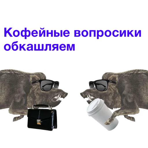 🍩 Стикер «Kabanchikom» для Telegram