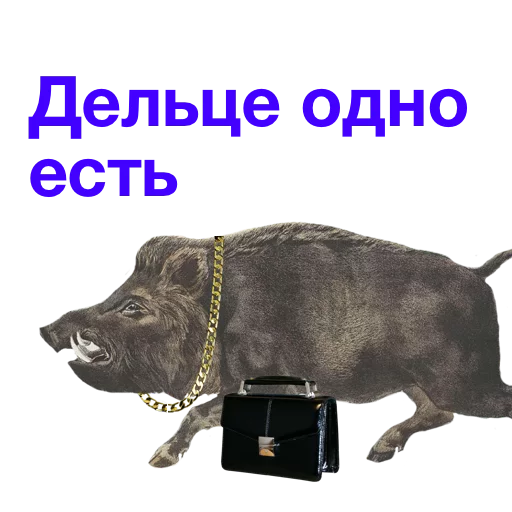 🎰 Стикер «Kabanchikom» для Telegram