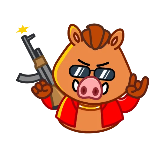 😎 Стикер «Kabanchik90» для Telegram