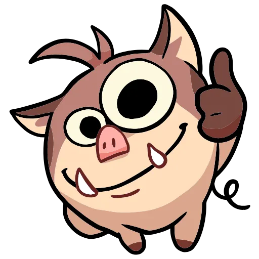 🤩 Эмодзи «Чпоньк» для Telegram
