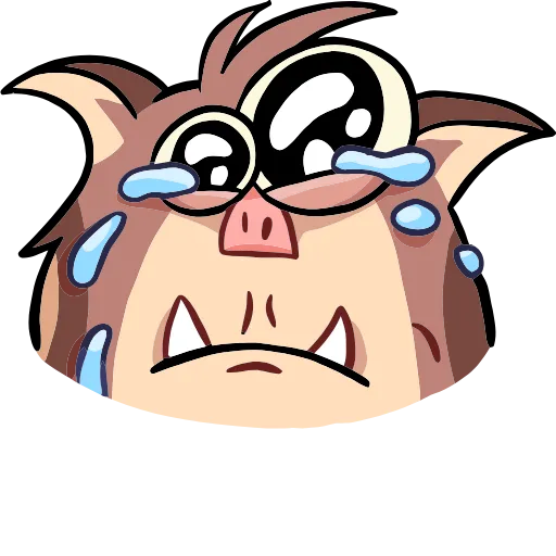 😭 Эмодзи «Чпоньк» для Telegram