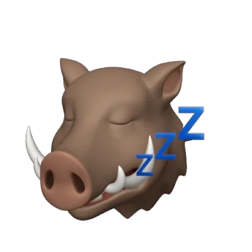 😴 Стикер «Кабан IOS» для Telegram