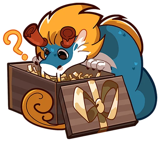 🐲 Стикер «Кадр без надписей» для Telegram