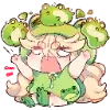 🐸 Эмодзи «Каэру» для Telegram