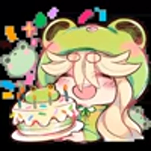 🎂 Эмодзи «Каэру» для Telegram