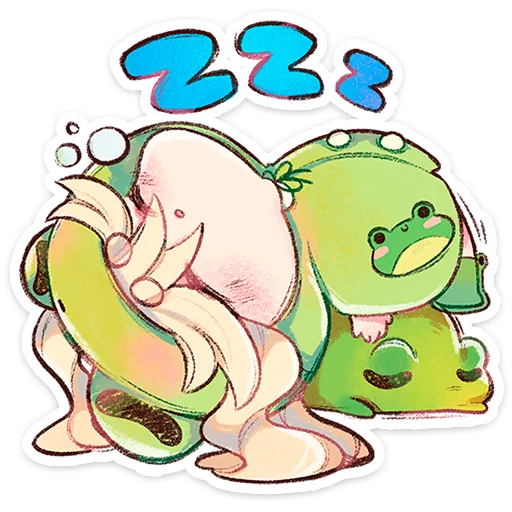 😴 Стикер «Каэру» для Telegram