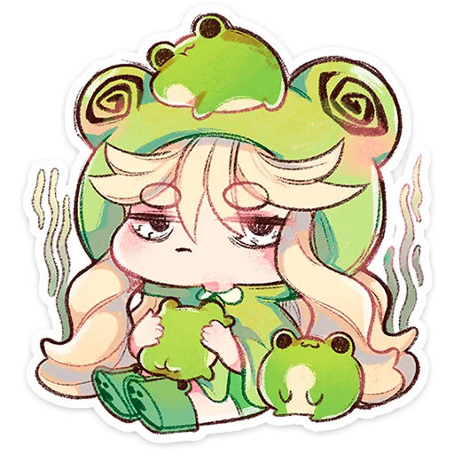 🐸 Стикер «Каэру» для Telegram