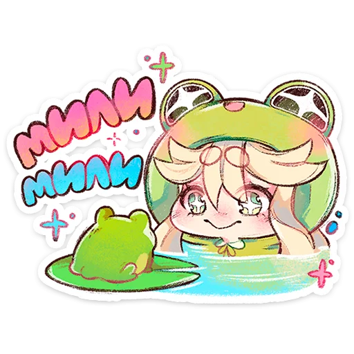 🐸 Стикер «Каэру» для Telegram