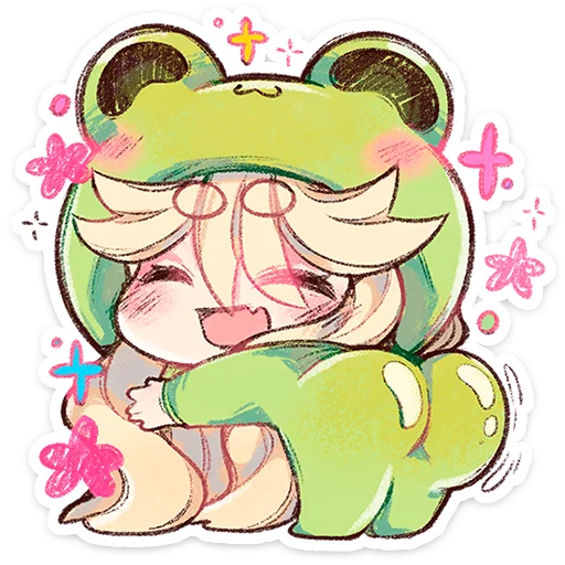 🐸 Стикер «Каэру» для Telegram