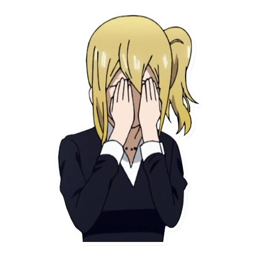 🤲 Стикер «Kaguya-sama wa Kokurasetai Tensai-tachi no Renai Zunousen» для Telegram