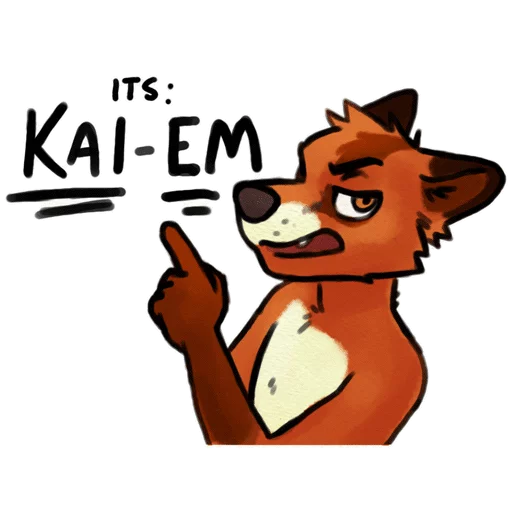 🗣 Стикер «KaimStickers» для Telegram