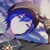 😟 Эмодзи «😌 Kaito vocaloid» для Telegram