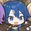 😃 Эмодзи «😌 Kaito vocaloid» для Telegram