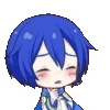 😣 Эмодзи «😌 Kaito vocaloid» для Telegram