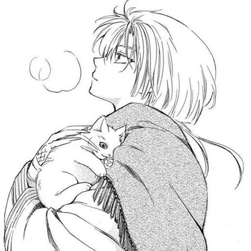 🀄️ Стикер «Akatsuki no Yona» для Telegram