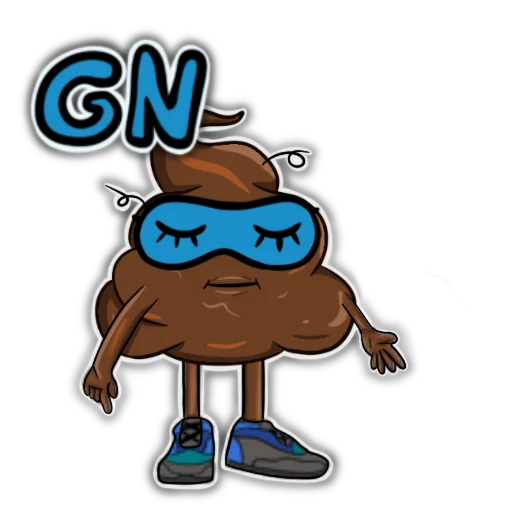 😴 Стикер «kakaha» для Telegram