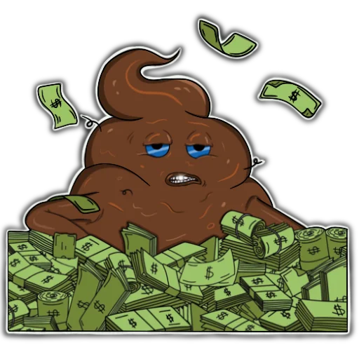💰 Стикер «kakaha» для Telegram