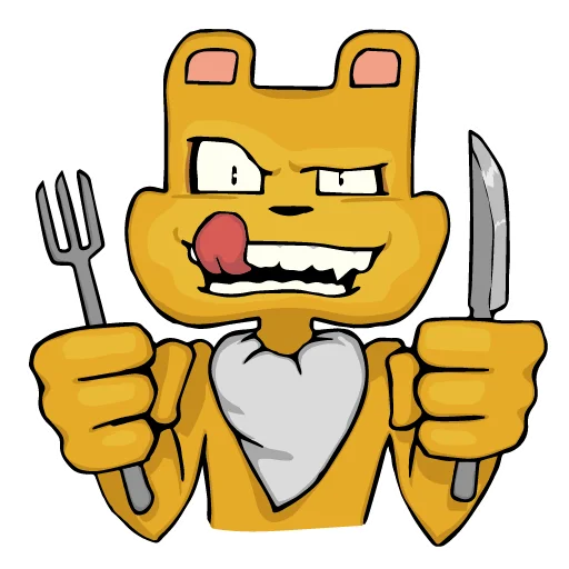 🍴 Стикер «kakani» для Telegram