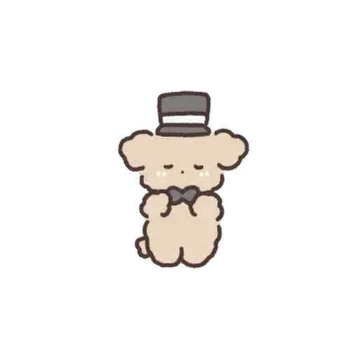 Стикерпак poodle для Telegram — скачать
