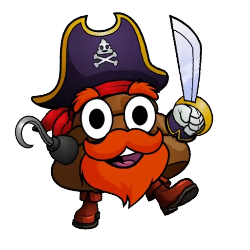 🏴‍☠ Стикер «Poop» для Telegram