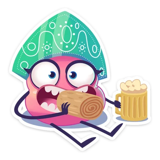 👸 Стикер «Какетка» для Telegram