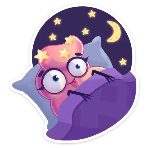 😴 Стикер «Какетка» для Telegram
