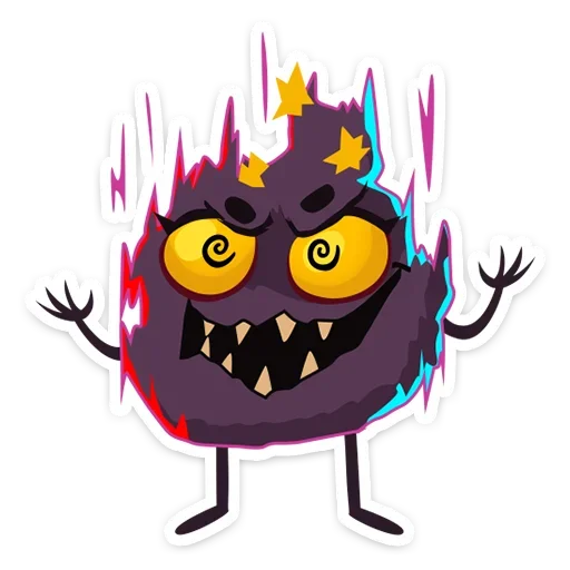 👿 Стикер «Какетка» для Telegram