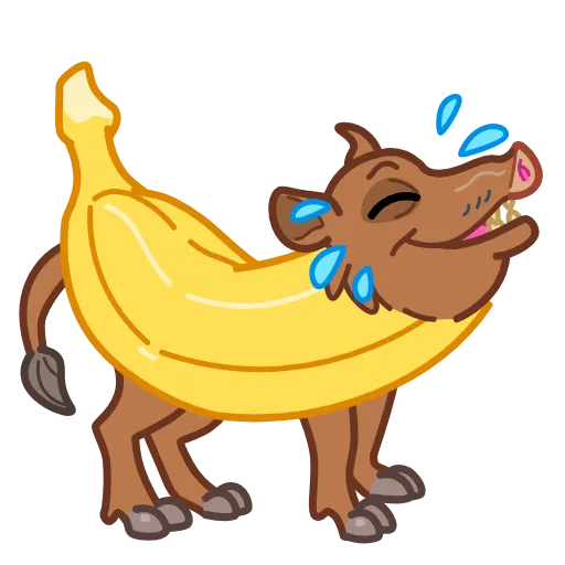 🤩 Стикер «Каламбуры» для Telegram