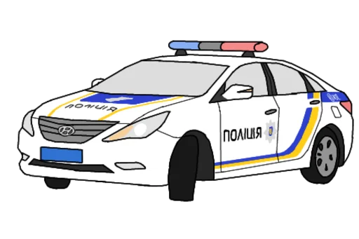 🚓 Стикер «KALYNA RP» для Telegram