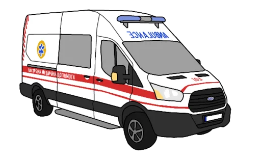 🚑 Стикер «KALYNA RP» для Telegram