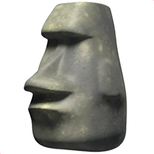 Стикерпак Moyai statue для Telegram — скачать