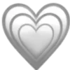 ❤️ Эмодзи «❤ Набор эмоджи с сердечками» для Telegram