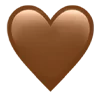 🤎 Эмодзи «❤ Набор эмоджи с сердечками» для Telegram