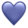 💙 Эмодзи «❤ Набор эмоджи с сердечками» для Telegram