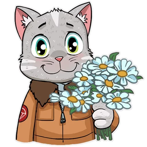 😇 Стикер «Kamikaze Kitty» для Telegram