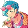 😉 Эмодзи «Kanata Shinkai» для Telegram