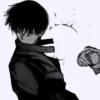 🖤 Эмодзи «kaneki» для Telegram