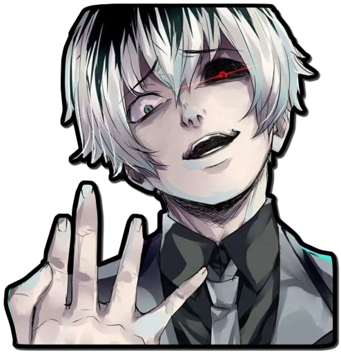 Стикерпак Kaneki Ken [รקร] для Telegram — скачать