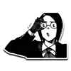 🖤 Эмодзи «Мама Я Гуль» для Telegram